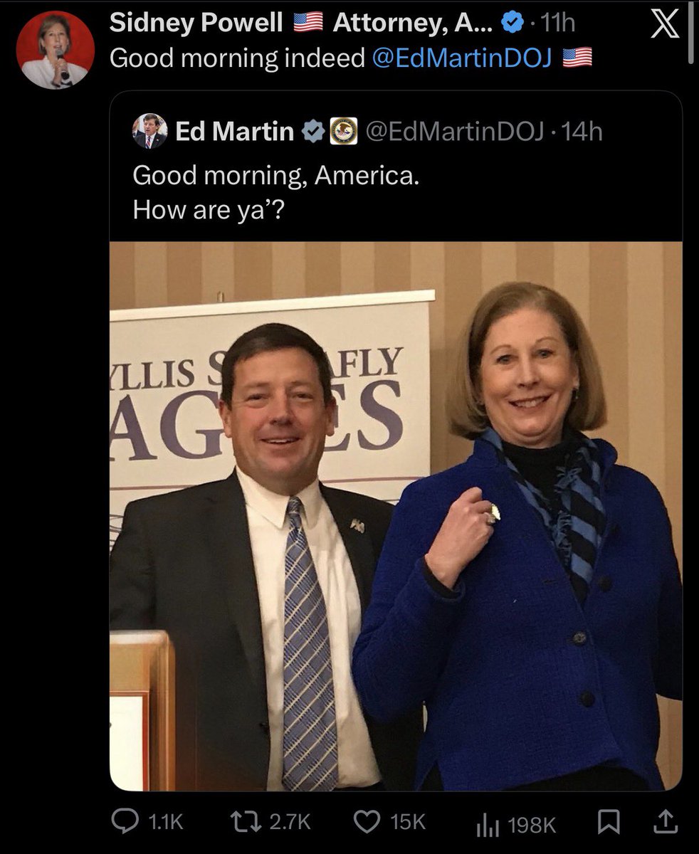 MJTruthUltra's tweet photo. Whoa whoa whoa… hold up‼️

Sidney Powell was at the DOJ today coincidentally one day after Georgia was raided? 👀 

2021 — “Georgia’s probably going to be the FIRST state I’m gonna blow up… and Mr Kemp, and Secretary of State Ned to go with it because they’re in on the Dominion Scam — I also wonder where they got the technology, where it actually came from, because I think it’s Hammer and Scorecard from the CIA — it will be biblical.”

Is it time to RELEASE THE KRAKEN?

https://t.co/dINnrYGLK9