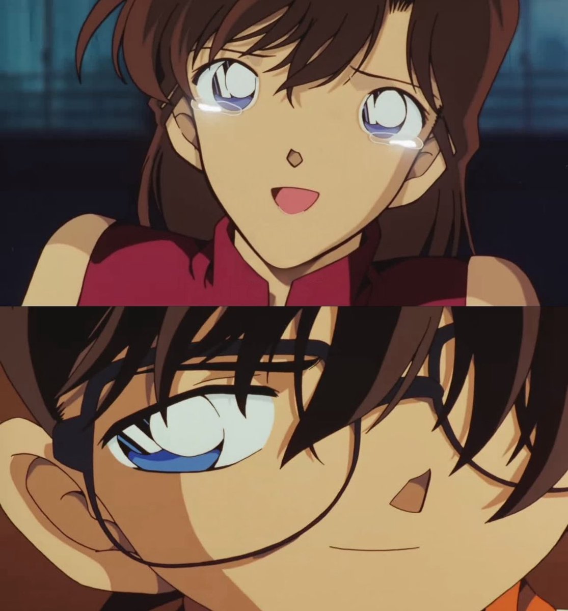 歩んできた道で、彼は幾人もの人と出会い
取り戻せない後悔と、取り返しのつかない瞬間を、数えきれないほど見てきたのだ
それなのに、彼は一度も涙を流さなかった

「蘭……お前が、俺の代わりに涙を全部流してくれたんだな」

まるで——
生まれつき欠けていた何かを
彼女が補ってくれたかのようだった