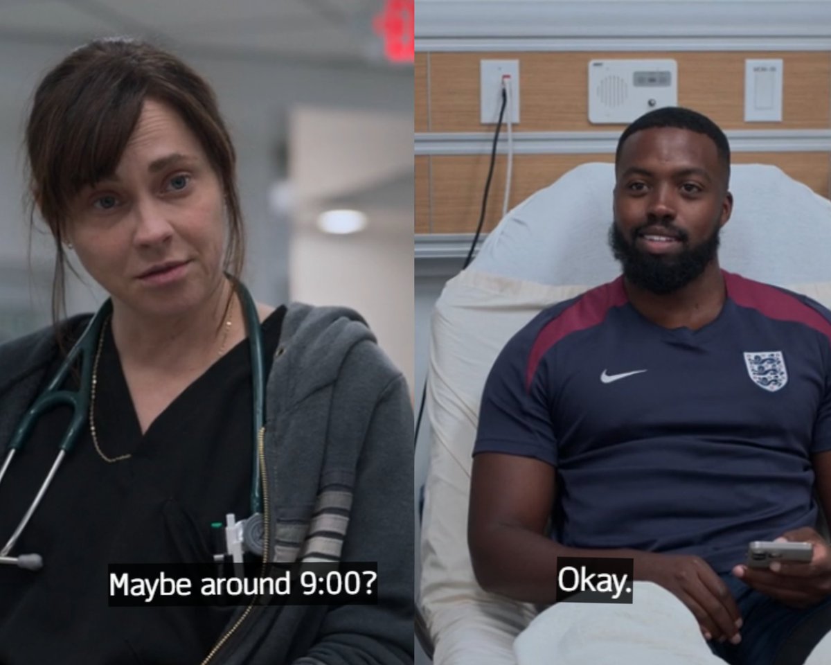 low-key McKay has more rizz than all the doctors in this show #thepitt