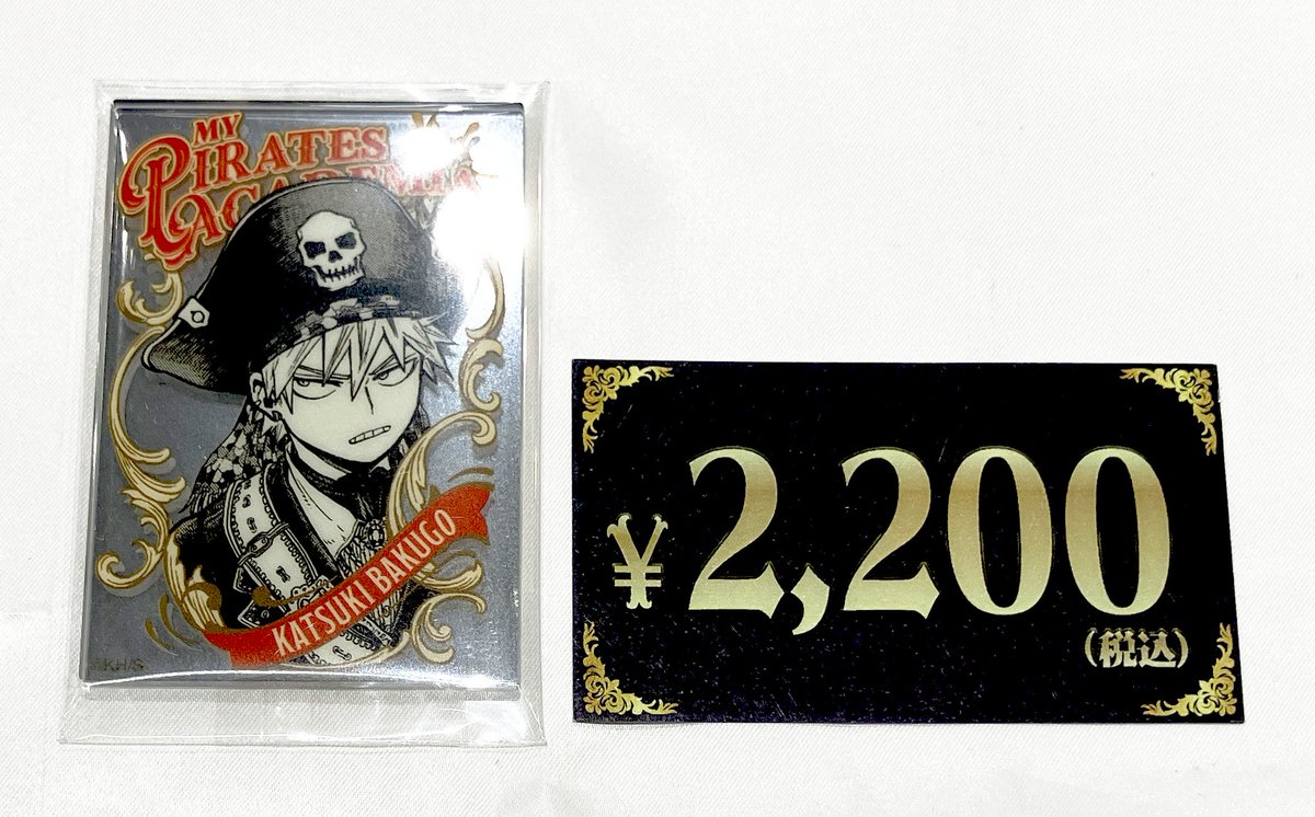 入荷情報】 僕のヒーローアカデミア パブミラー風アクリルステッカー