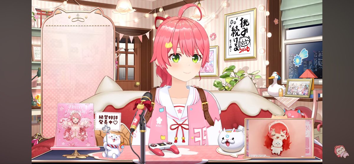 みこさん、35Pの皆様おはみこです🌸 昨日の配信も ポニテゆらゆら