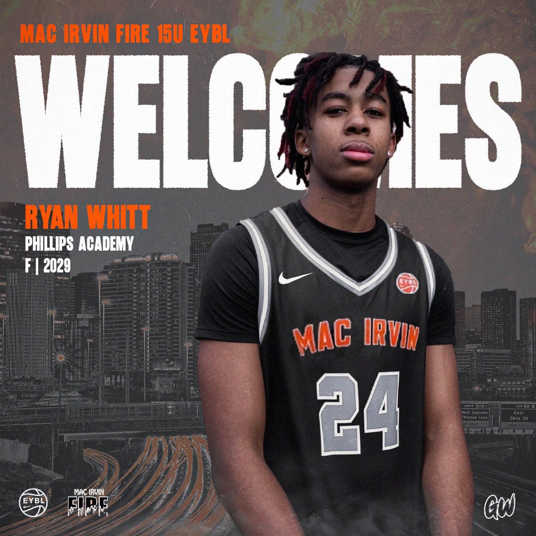 MacIrvinFire1's tweet photo. 💥Breaking News💥 Welcome to #MacIrvinFire one of the top performing Freshman’s in the State for 2029 Class. Ryan Whitt!! Ryan is Athletic and a Double/Double machine for Phillips HS! Fire 15u Super Loaded!! #Showtime #NikeEybl #BeSpecial #FactoryForForwards WeWorking ChicagoTuff https://t.co/nfSyIP1HGG