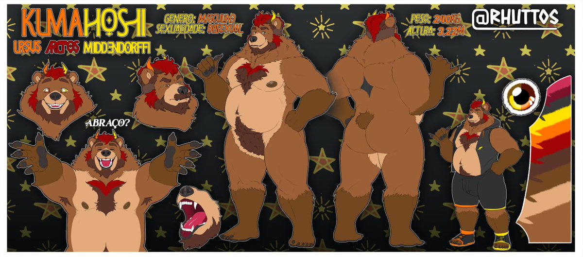 Ref sheet do meu sona feito pelo <a href="/rhuttos/">✨Rhuttos✨</a>