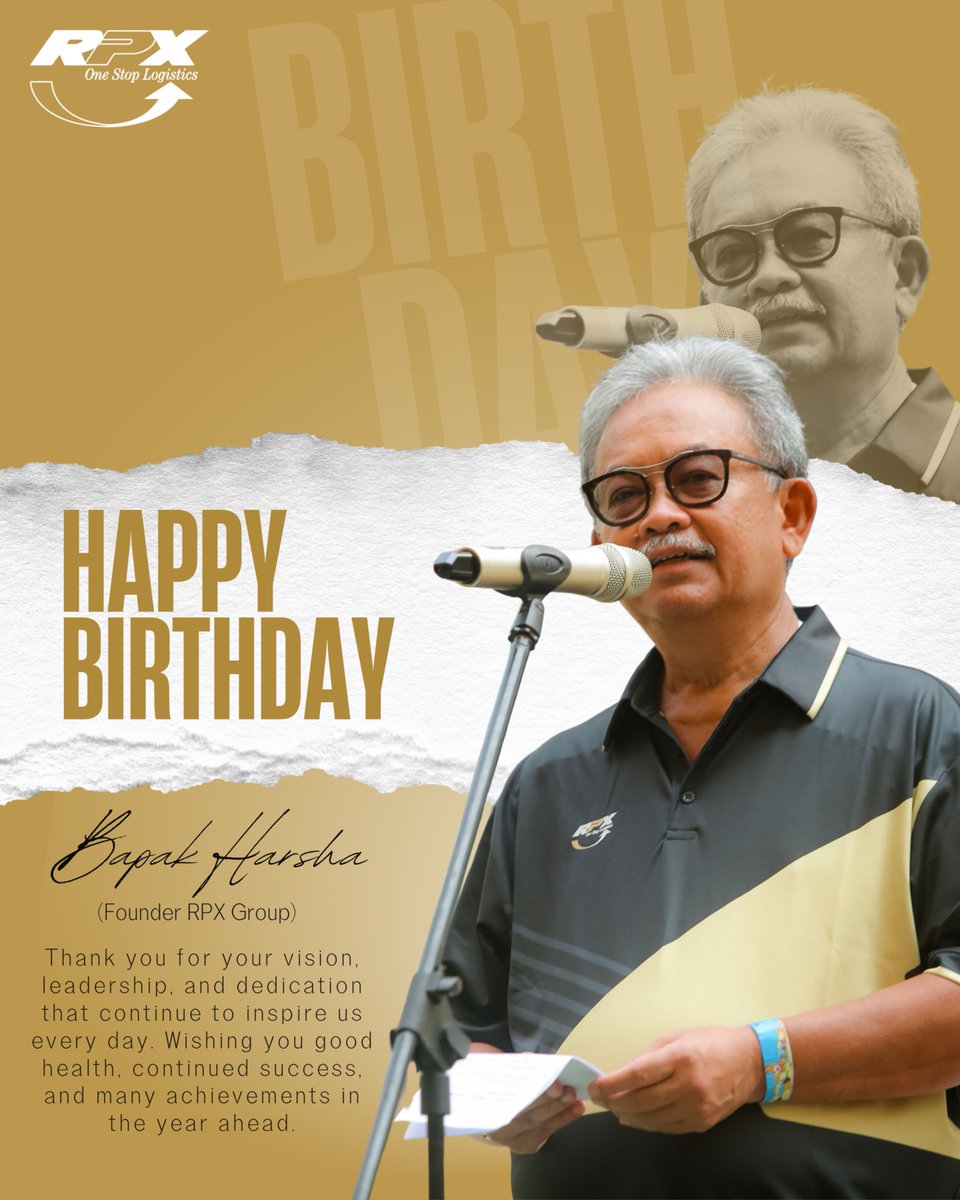 Selamat ulang tahun kepada Bapak Harsha, Founder RPX Group.

Terima kasih atas visi, kepemimpinan, dan dedikasi yang telah membawa RPX terus bertumbuh dan memberi dampak positif. Semoga selalu diberikan kesehatan, kesuksesan, serta pencapaian yang lebih besar ke depannya.