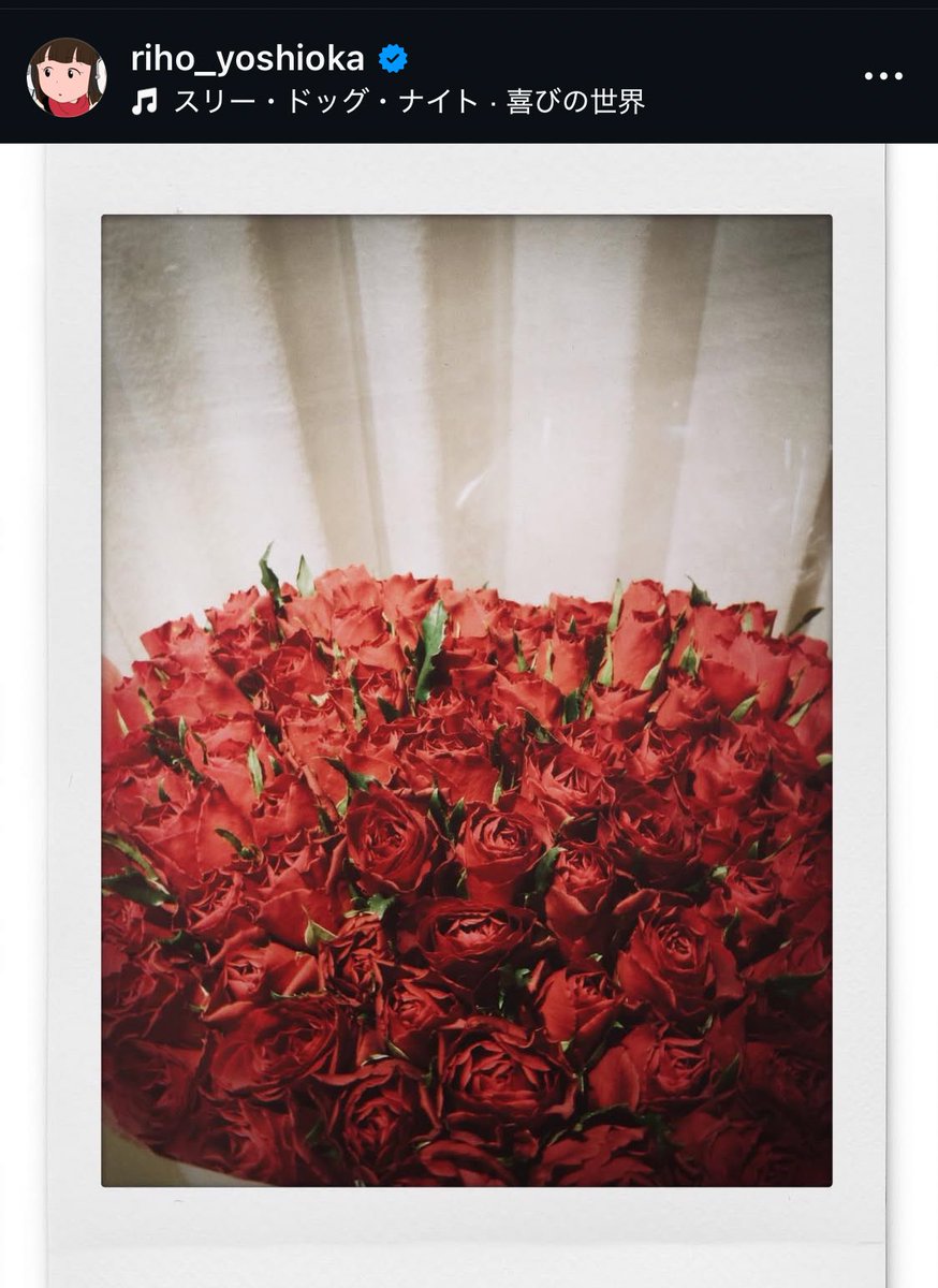 吉岡里帆さんのインスタが話題です。 薔薇の花束… これは結婚発表のフラグでしょうか… ビットコインショックでメタプラが下がり、更に吉岡里帆ショックが来るなんて、僕はもう耐えられないかもしれません…  吉岡里帆さん、 お誕生日おめでとうございました。