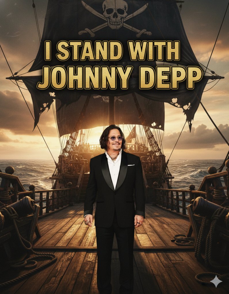 deppbrazilfc's tweet photo. Justice is not always a fast ship, but it eventually reaches the shore for those who never let go of their truth. Though the harbor was hidden for so long by the fog of false accusations, the light of reality has finally cleared the path.

I STAND WITH JOHNNY DEPP https://t.co/0ttqq8aliT