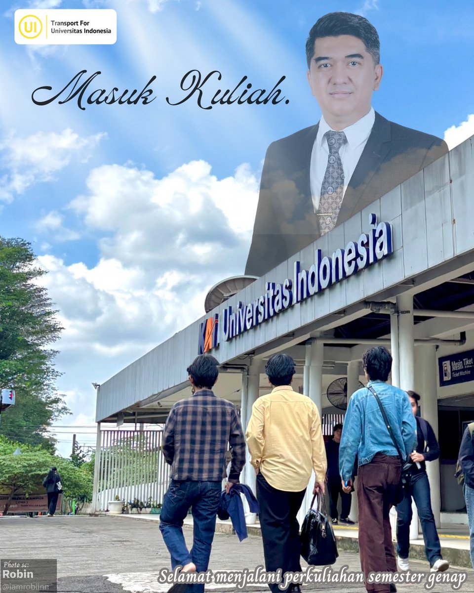tfunivindonesia's tweet image. Halo Mahasiswa Universitas Indonesia 👋👋👋

Tak terasa masa liburan telah berakhir, dan kini kita kembali memasuki perkuliahan semester genap

Semoga di semester ini kita dapat menjalani perkuliahan dengan lebih bersemangat dan tetap waras
