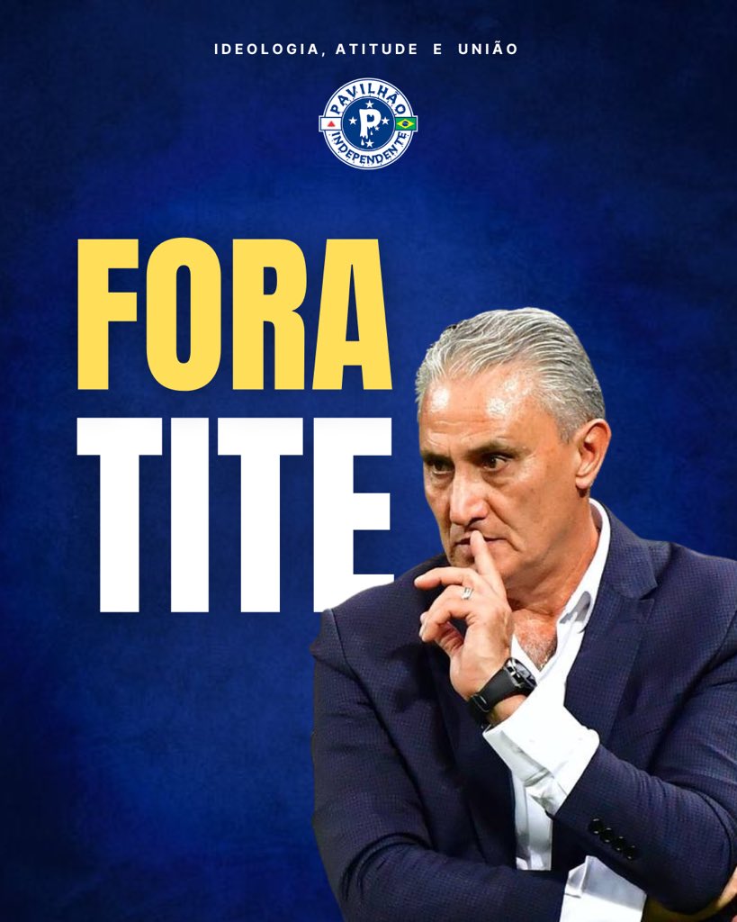 tpi_Oficial1997's tweet image. Aqui é Cruzeiro.
Respeita nossa história.
FORA, TITE.