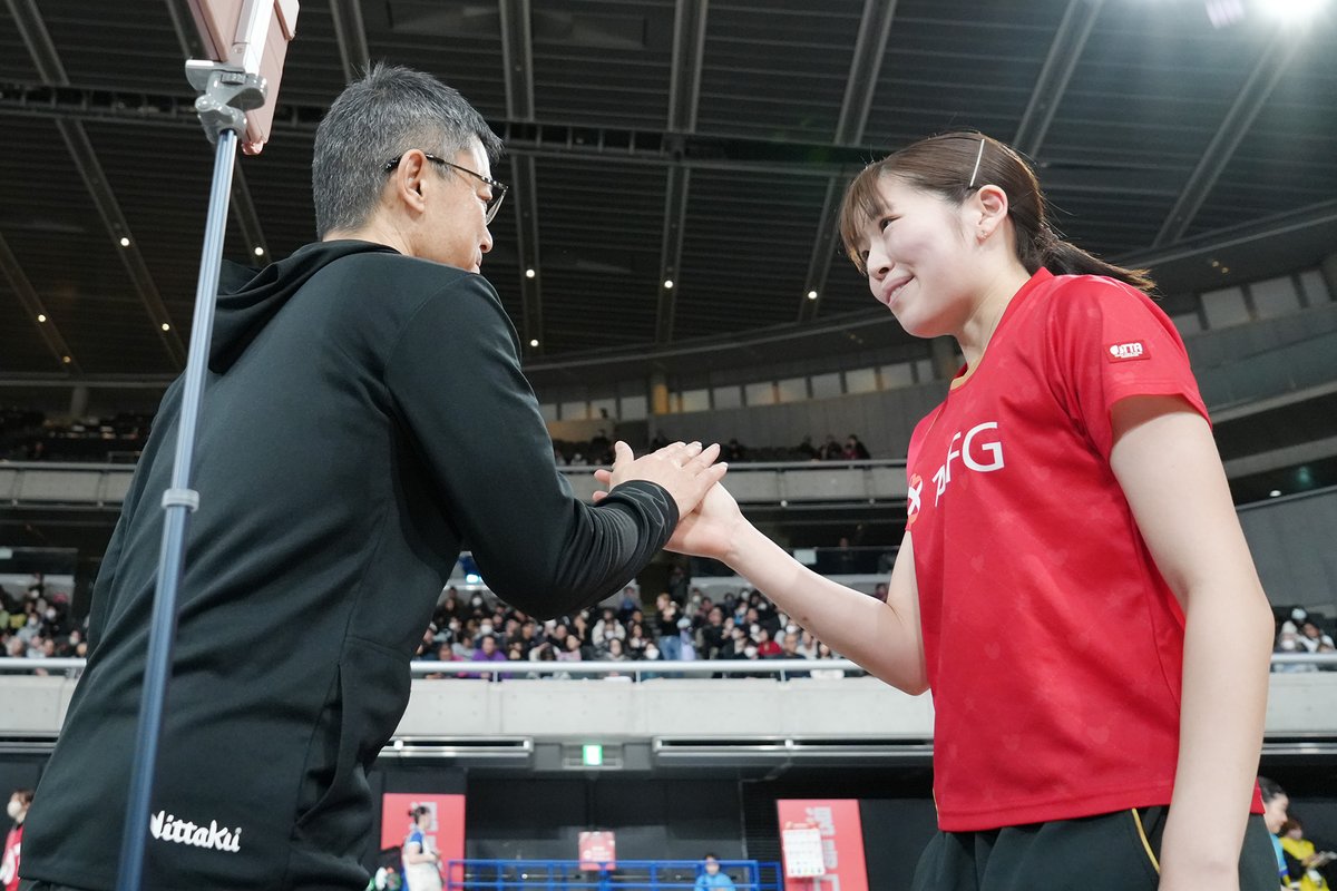 jtta_official's tweet photo. 加藤亜実　最後の全日本選手権へ🔥🔥
現在試合中‼️

◆女子ダブルス4回戦 T5
加藤亜実/船場清華 🆚 張本美和/長崎美柚

ライブ配信👇
https://t.co/FhhaaY59Hh

🏓全農杯
2026年全日本卓球選手権大会
（ダブルスの部）

特設ページ👇
🔗https://t.co/g0KVuTyvM6

🗓️2026年1月29日(木)〜2月1日(日)
📍スカイホール豊田
🎫チケット 発売中📢

#全日本卓球