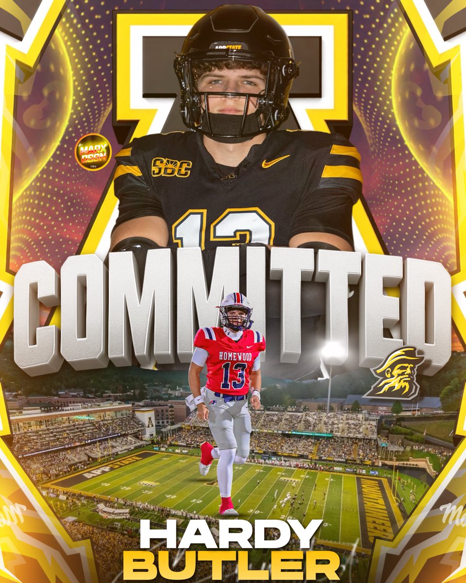 HardyButler3's tweet image. #committed 🏔️🏔️

@AppState_FB @T_Zielenske5 @WestonScambler @247recruiting 
Thank you to everyone who has helped me along the way