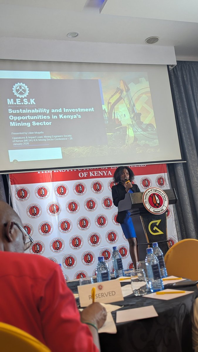 Mining Engineers Society of Kenya tweet media
