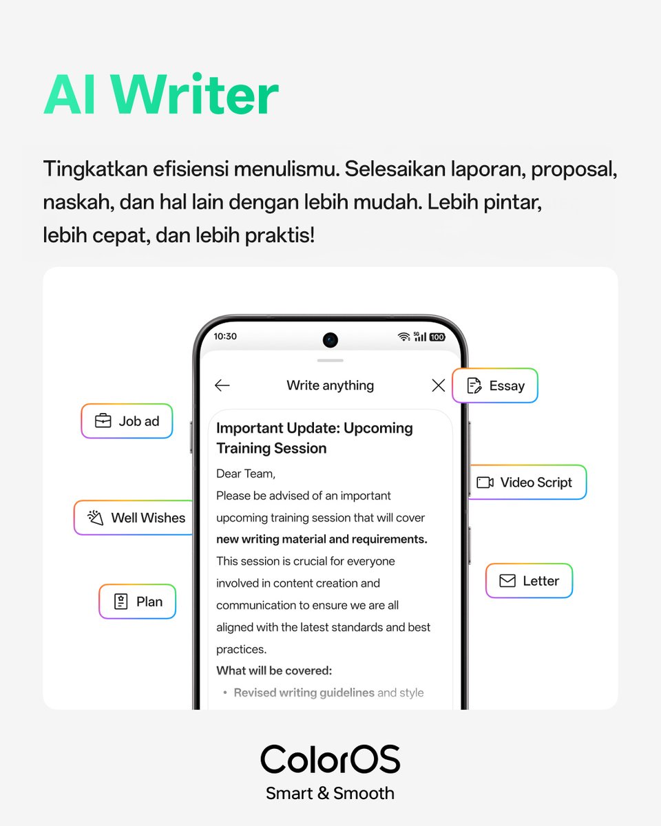 OPPOIndonesia's tweet image. Ini dia fitur-fitur terbaru #ColorOS16 bulan Januari 2026!

Fitur mana yang jadi favoritmu? 🤔 #MoreColorEveryMonth.