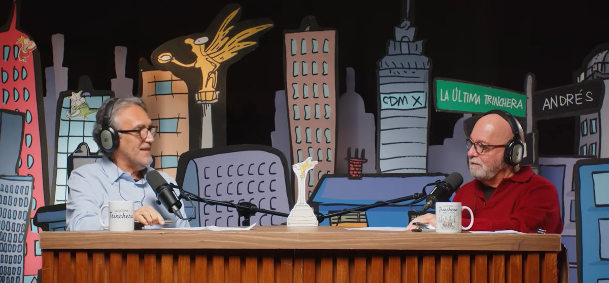 ¿Qué clase de falta habremos cometido los mexicanos en general y trincherianos en particular, para padecer 8 años de mañañeras, más de mil, y sólo poco más de un año de la divertidísma Última Trinchera?
¡Protestamos los necesario!
<a href="/trinomonero/">trino camacho</a> 

<a href="/ChumelTorres/">Chumel Torres</a> <a href="/juliopatan09/">Julio Patán</a>