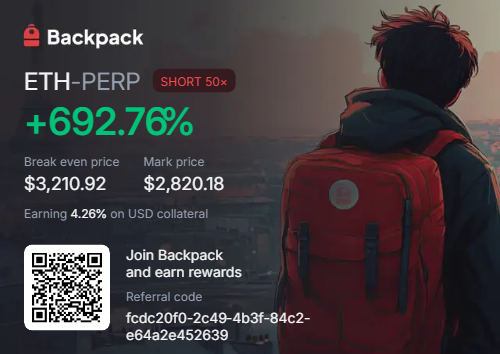 Join Backpack with me and earn rewards! backpack.exchange/join/fcdc20f0-…