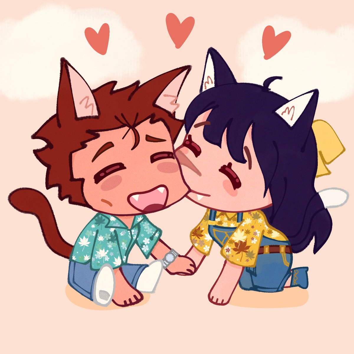 MysticDonuts's tweet photo. Sunkissed Kitties
(They're my happiness🥹💓)
#Kusahime https://t.co/X7nkpW57GZ