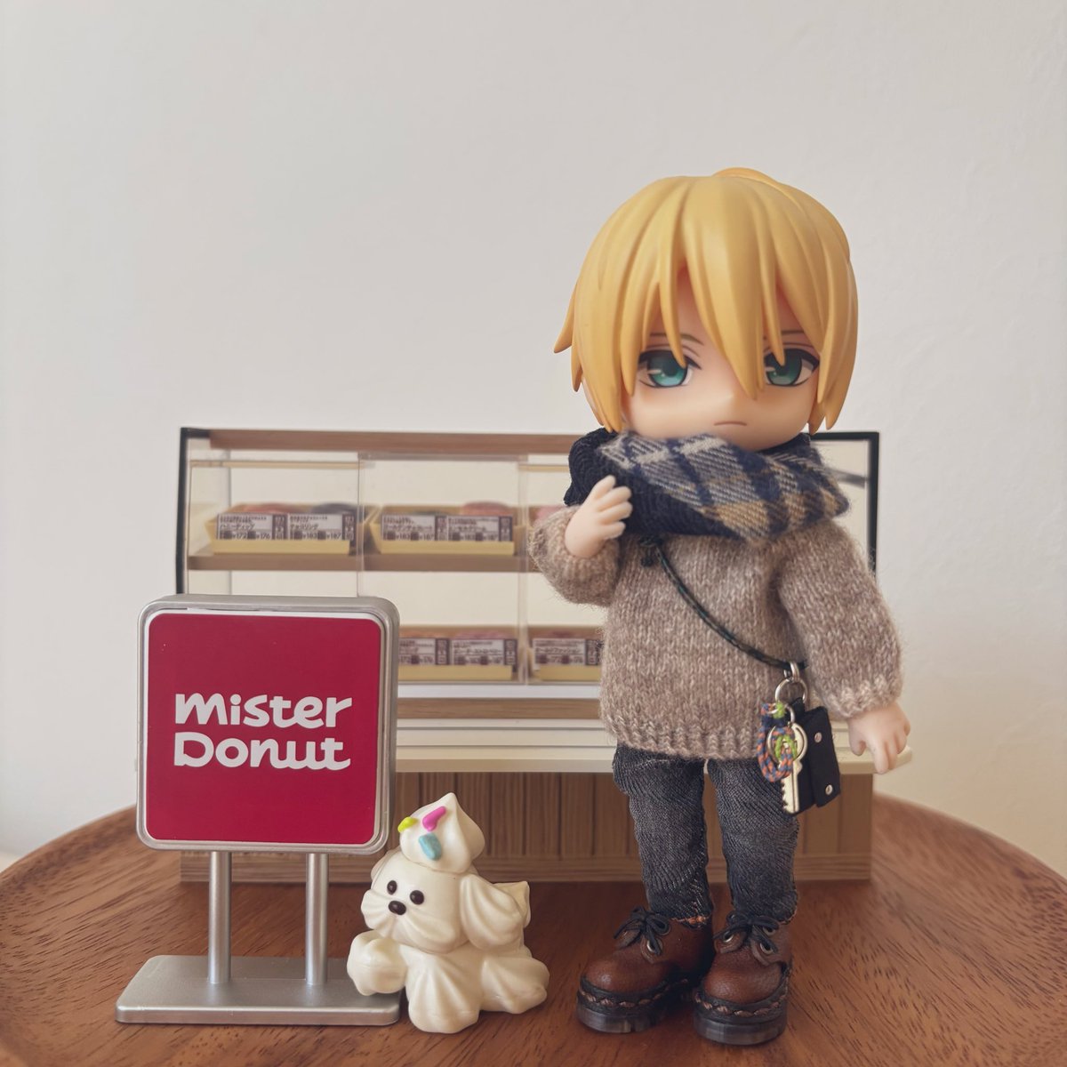 まんばちゃんとミスド🍩💕

かわいいモカ✖️ベージュのセーター
🧶<a href="/ykm1e/">薬味🧶Lücke</a> 様

まんばちゃん、似合うと思ったよ🥹
あったいセーターで、まだまだ寒い毎日をオシャレに過ごせそうです♪

ありがとうございました📦✨