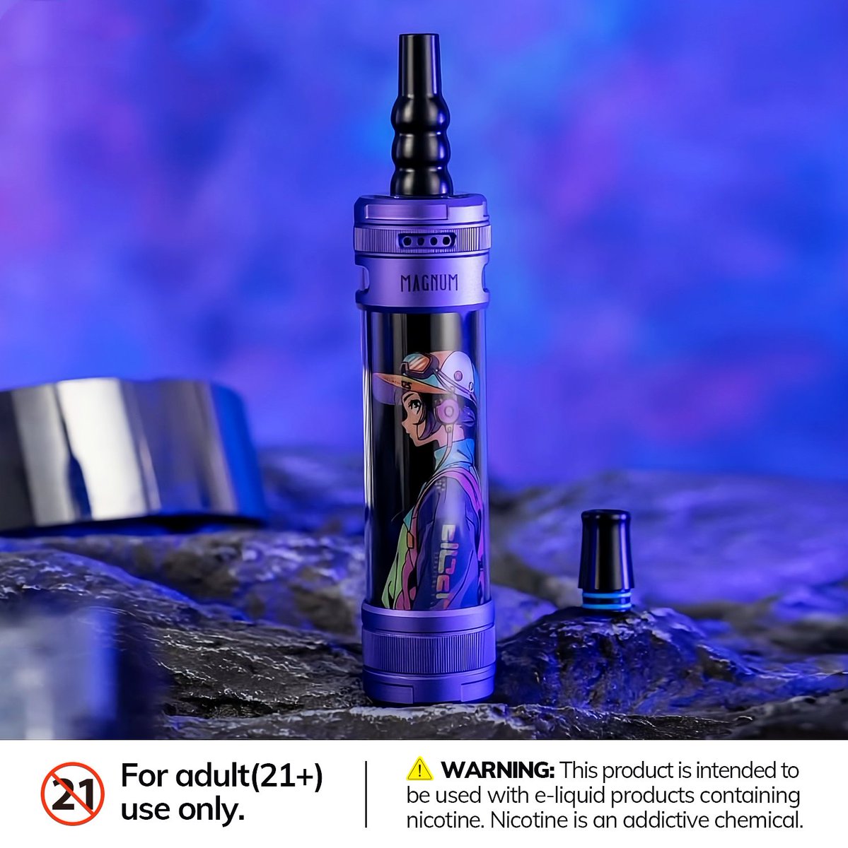 Aspire Magnum 🎧 Tiny frame, mighty core, thick taste 💜
vapesourcing.uk/aspire-magnum-…
Blue-violet &amp; Cyber Lilly 🥽

#vapesourcinguk #FreeShipping #newarrivals #Aspire #AspireMagnum