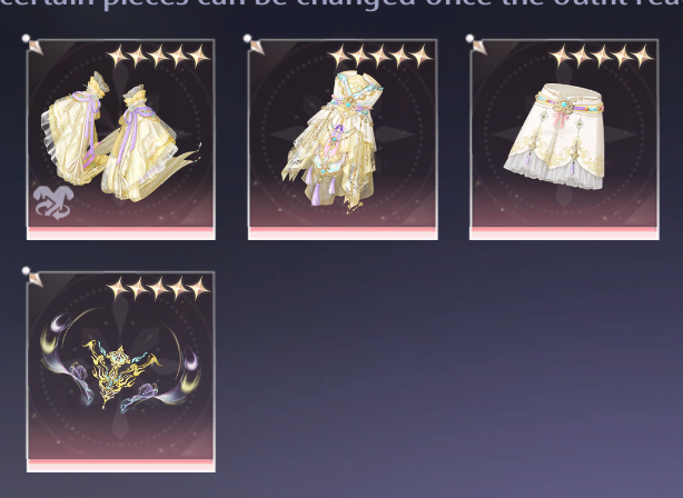 mydearpinkstar's tweet photo. The sleeves are separate.. WE WON!!! Weird last item though it's just a special effect plus back tattoo.

infinitynikki newbloomfestival https://t.co/pUXYoRw1vI