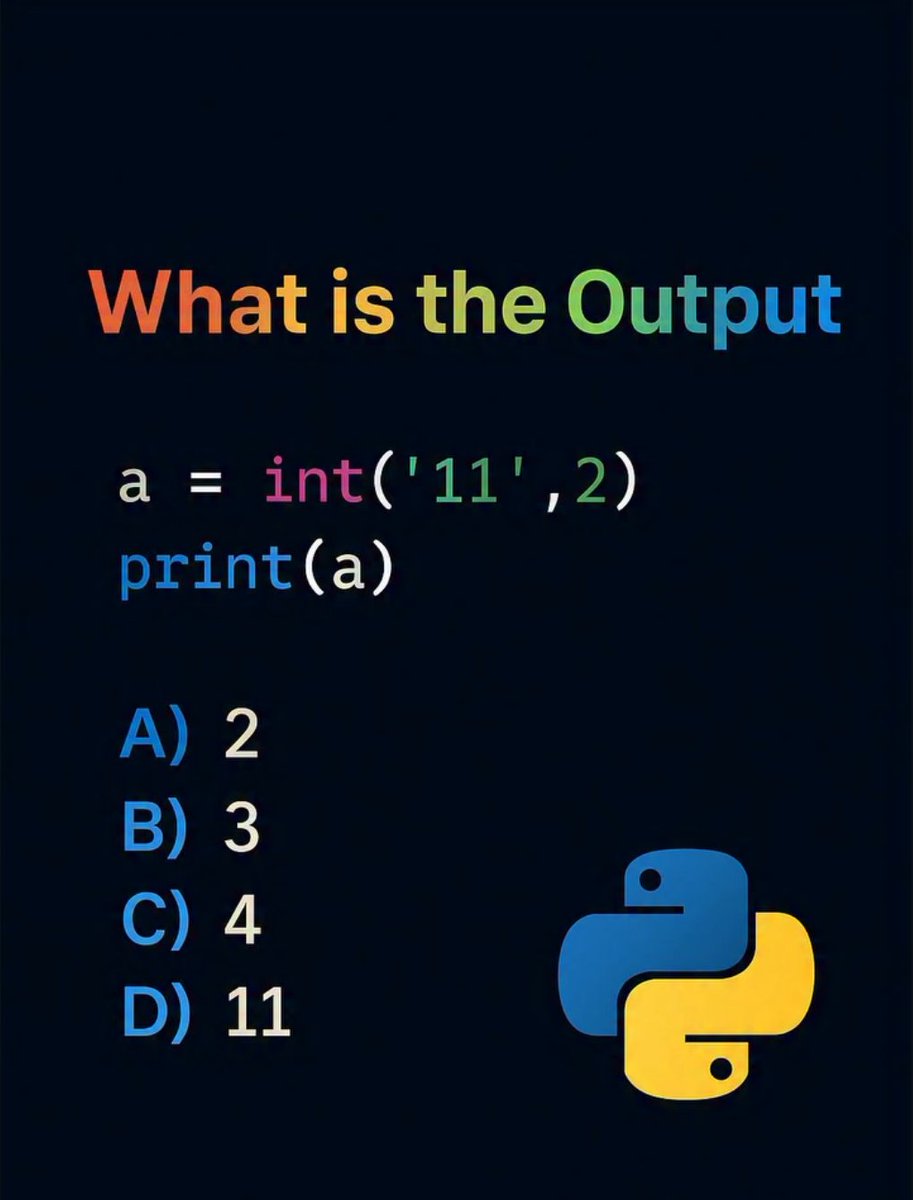 Python Developer tweet media