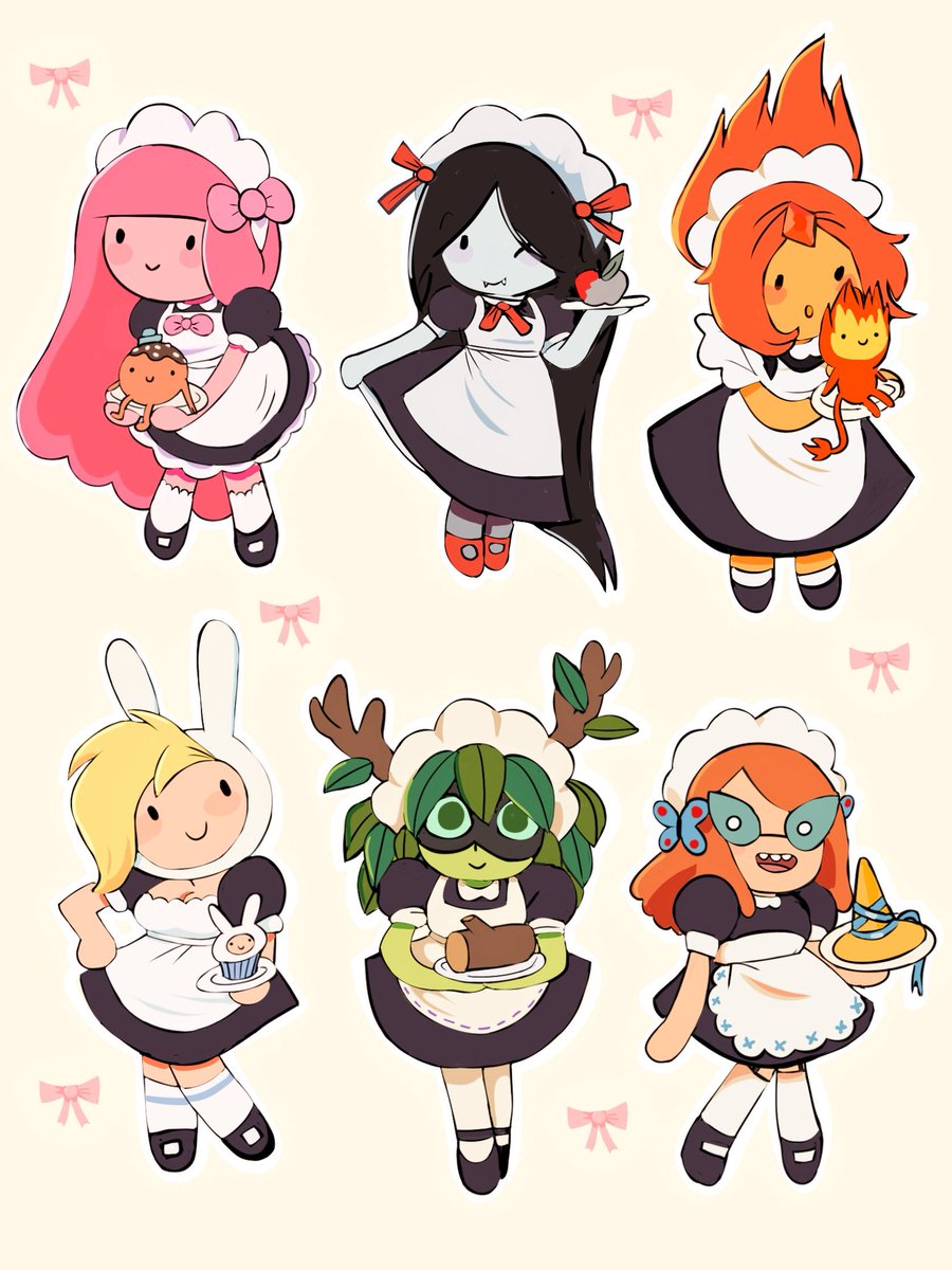 Adventure time maids! Which one is your favorite? 🤍