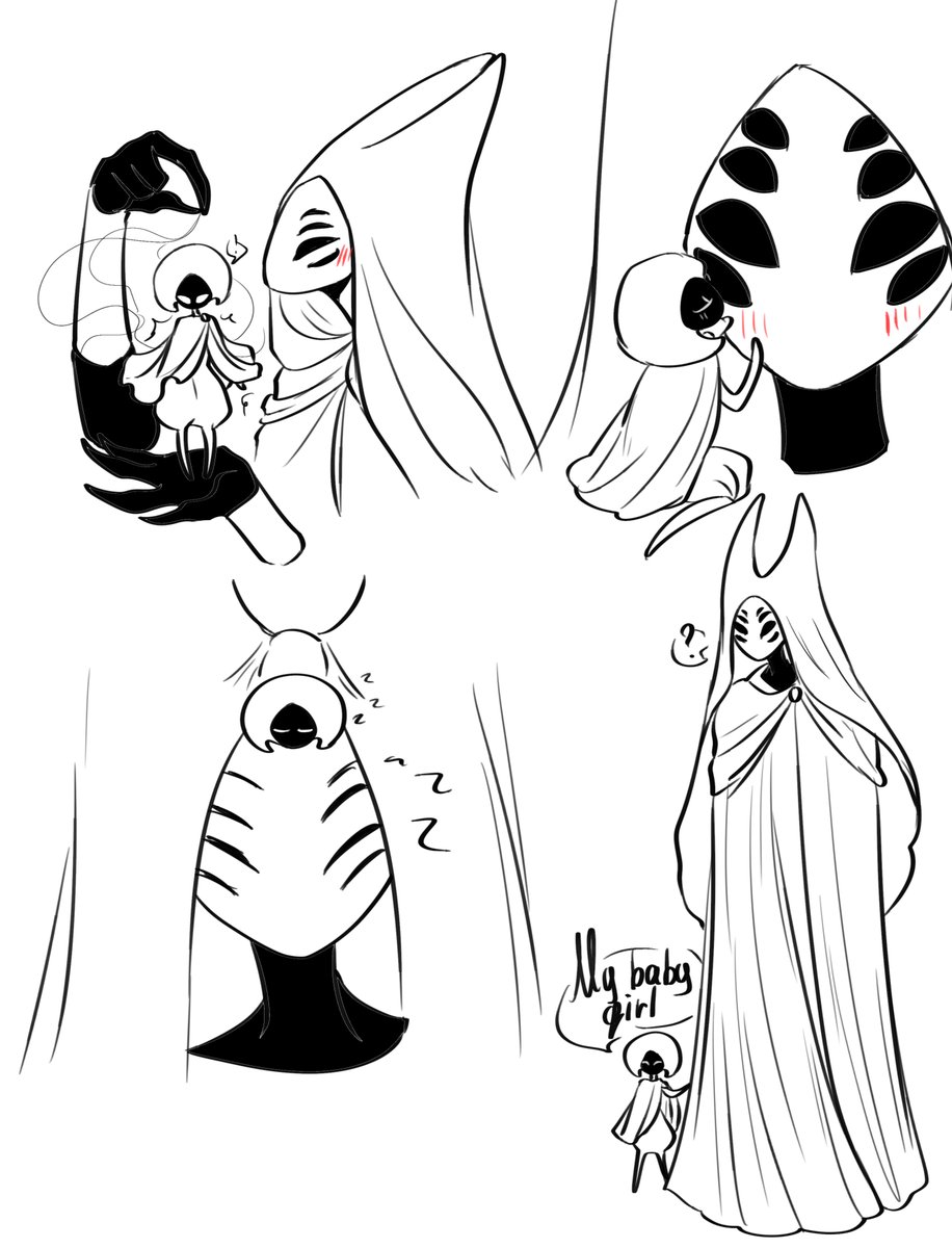 Boopie1002's tweet image. Big big Queen Hornet and her lil White Knight 

#lacenet
