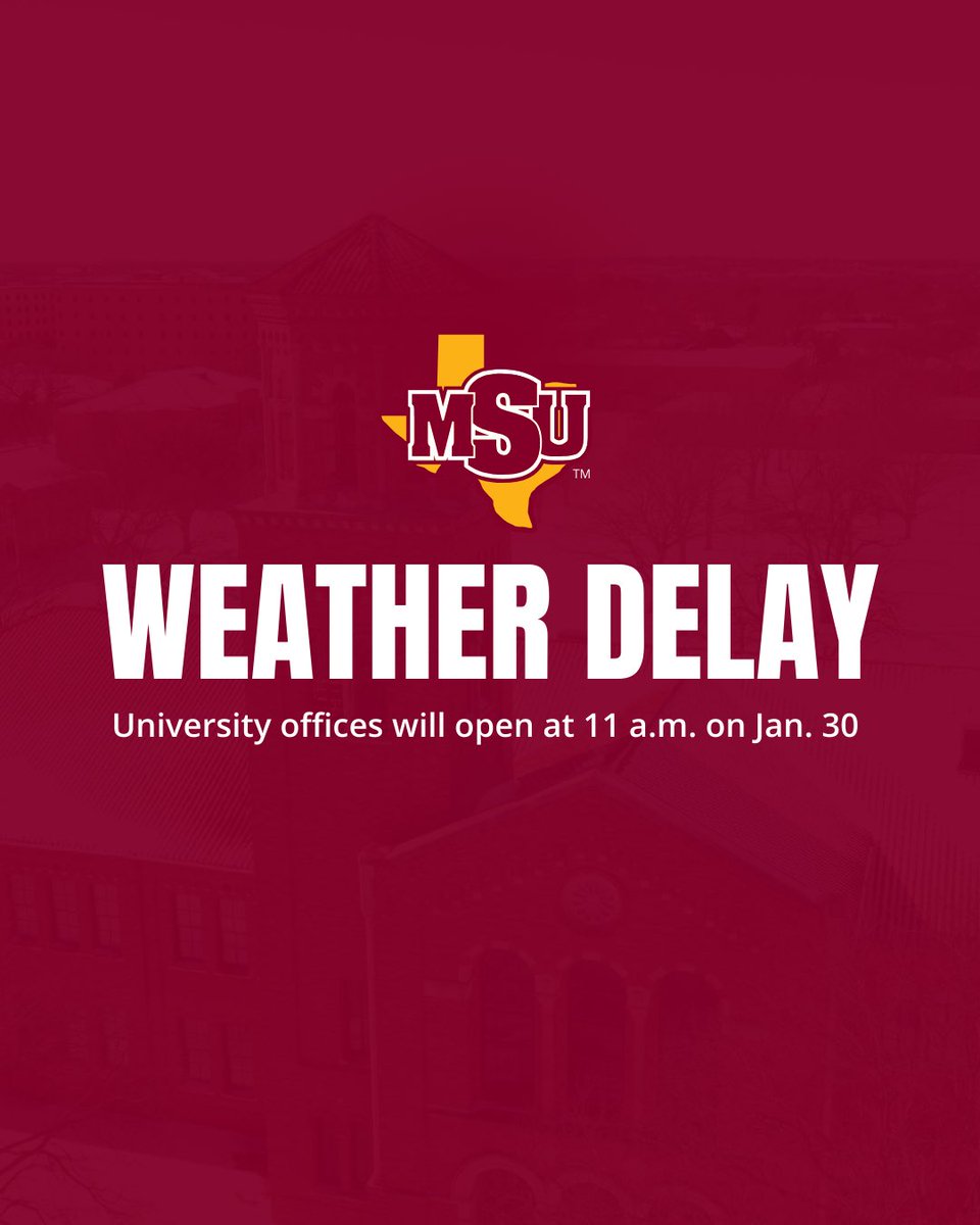 Midwestern State University tweet media