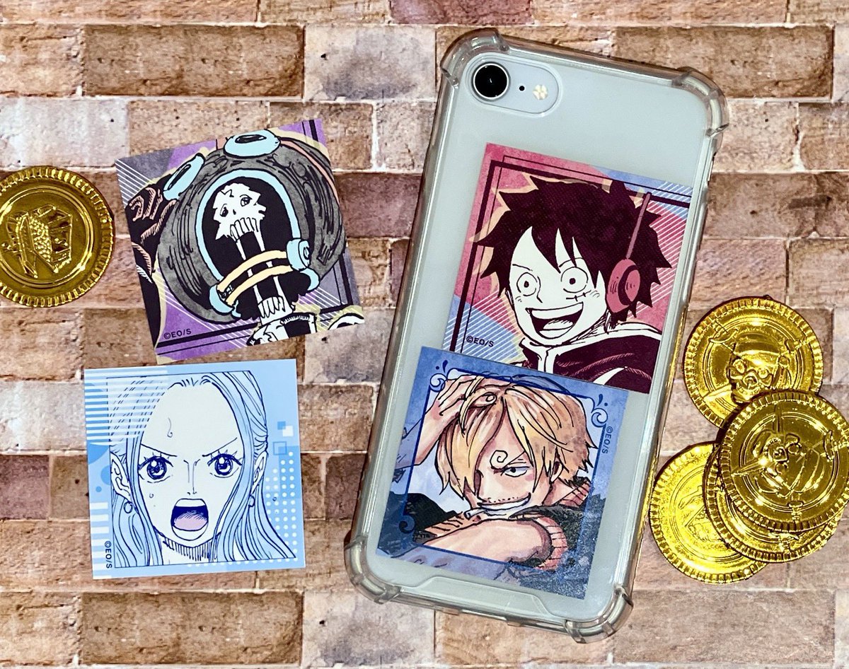 再入荷】原画商品 『ONE PIECE』スクエアステッカーコレクション 第1弾