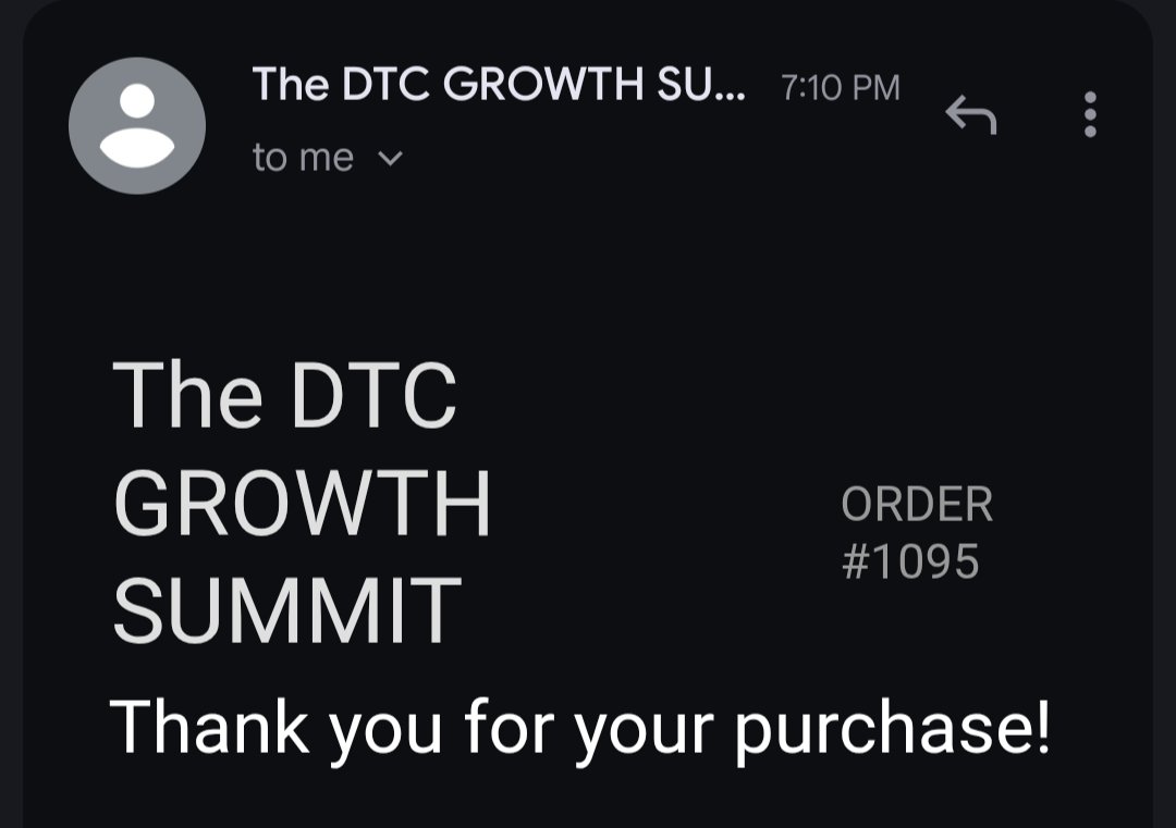 Who's going to DTC summit 👀