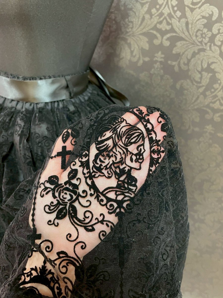 🖤💀入荷情報💀🖤 【Triple fortune】 骸骨少女スカート (ブラック