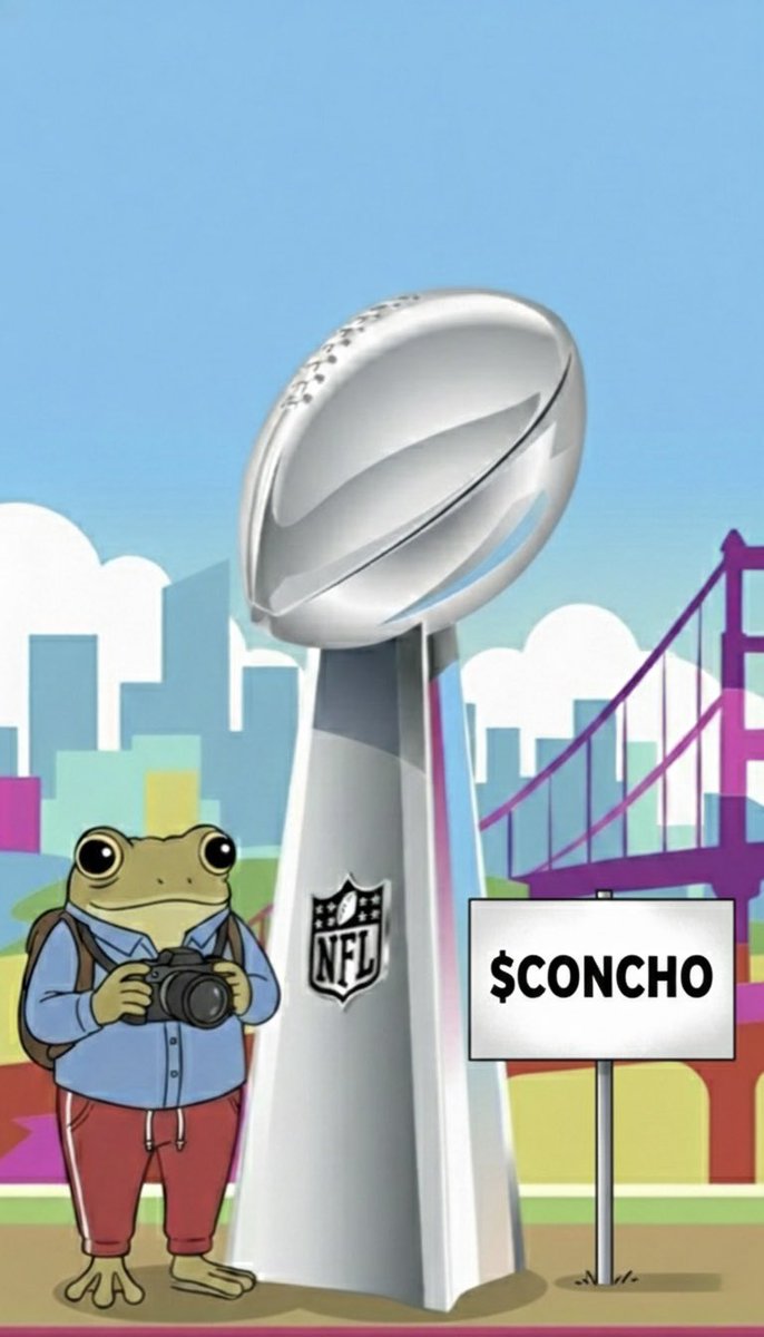 SapoConchito's tweet photo. Conchitoooo 👀🐸

#SuperBowlLX  $Concho https://t.co/4JmHieVNHv