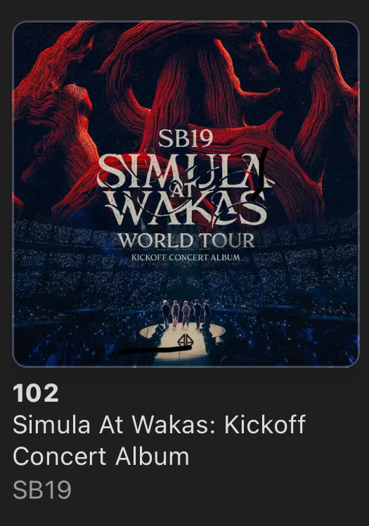 SBretmanStone's tweet image. JUST IN: Simula at Wakas World Tour: Kickoff Concert Album has entered the Apple Music New Zealand Top Albums Chart (Pop) at #102.

It needs just 39 more spots to enter the All Genres chart.

@SB19Official #SB19