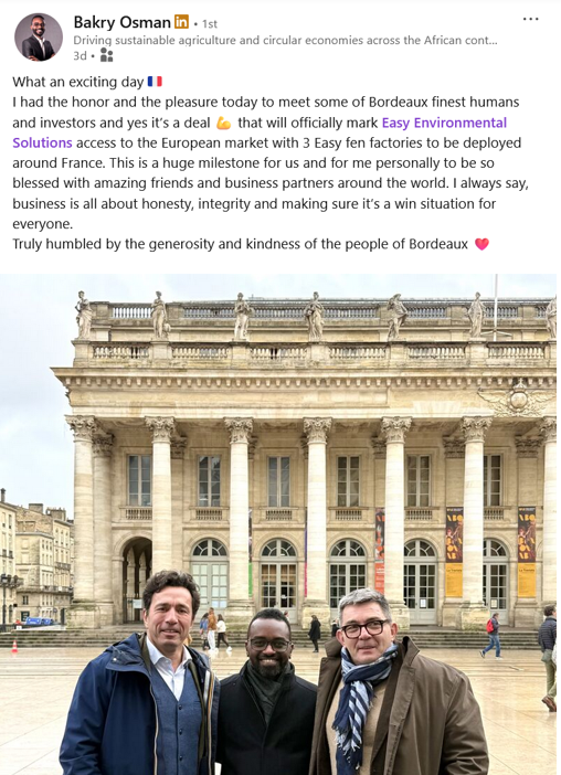 NanoOilRecovery's tweet photo. For those who do not have LinkedIn. Here is the post $EZES https://t.co/yxzBI7I3IS