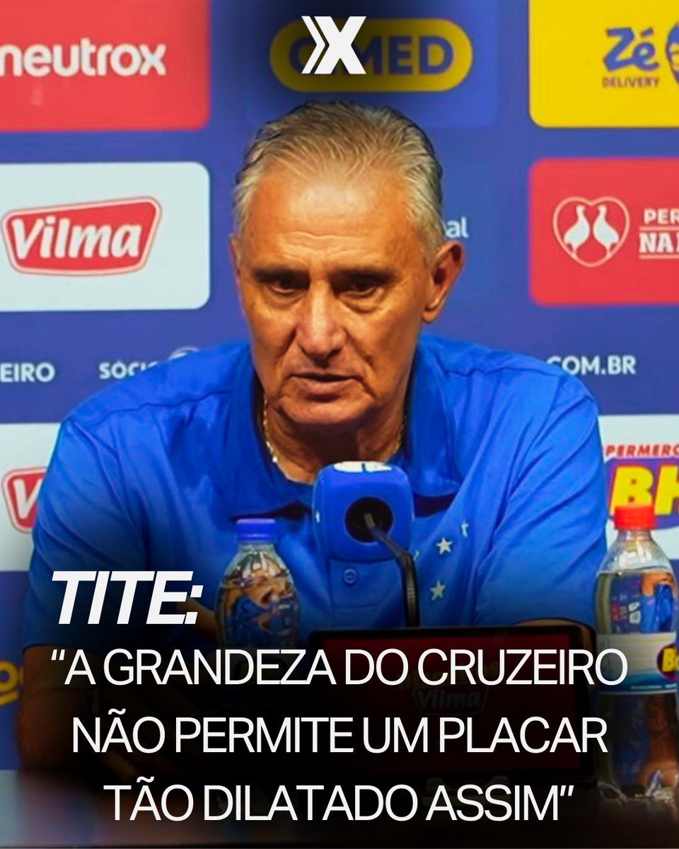 xsportsbrasil's tweet image. TITE APÓS GOLEADA PRO BOTAFOGO!

Treinador comentou sobre a falta de ritmo e lamentou o placar sofrido diante do time carioca.

🗞️@futebol_info

Acerte na Xsports!

#Xsports #Tite #Cruzeiro #Botafogo