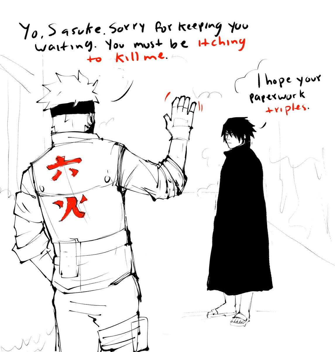 Nxctem_'s tweet image. konoha’s first rage-baiting hokage 
#naruto