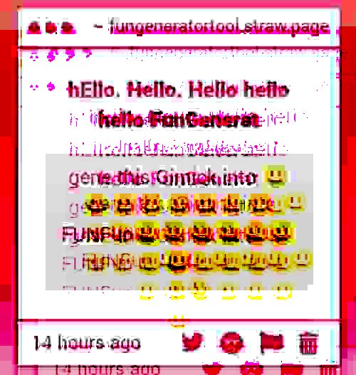 FunGenerat tweet media