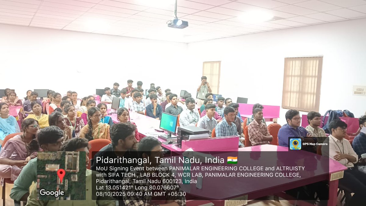 PanimalarC's tweet photo. Session on Achieving Problem –Solution Fit
Event Date: 08.10.2025
@AICTE_INDIA 
@EduMinOfIndia https://t.co/YfhTREXvQN