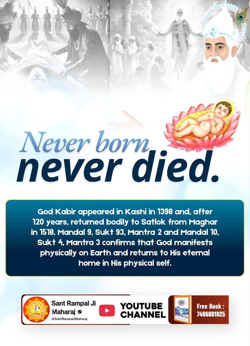 #GodMorningFriday.  
Never born and never died.