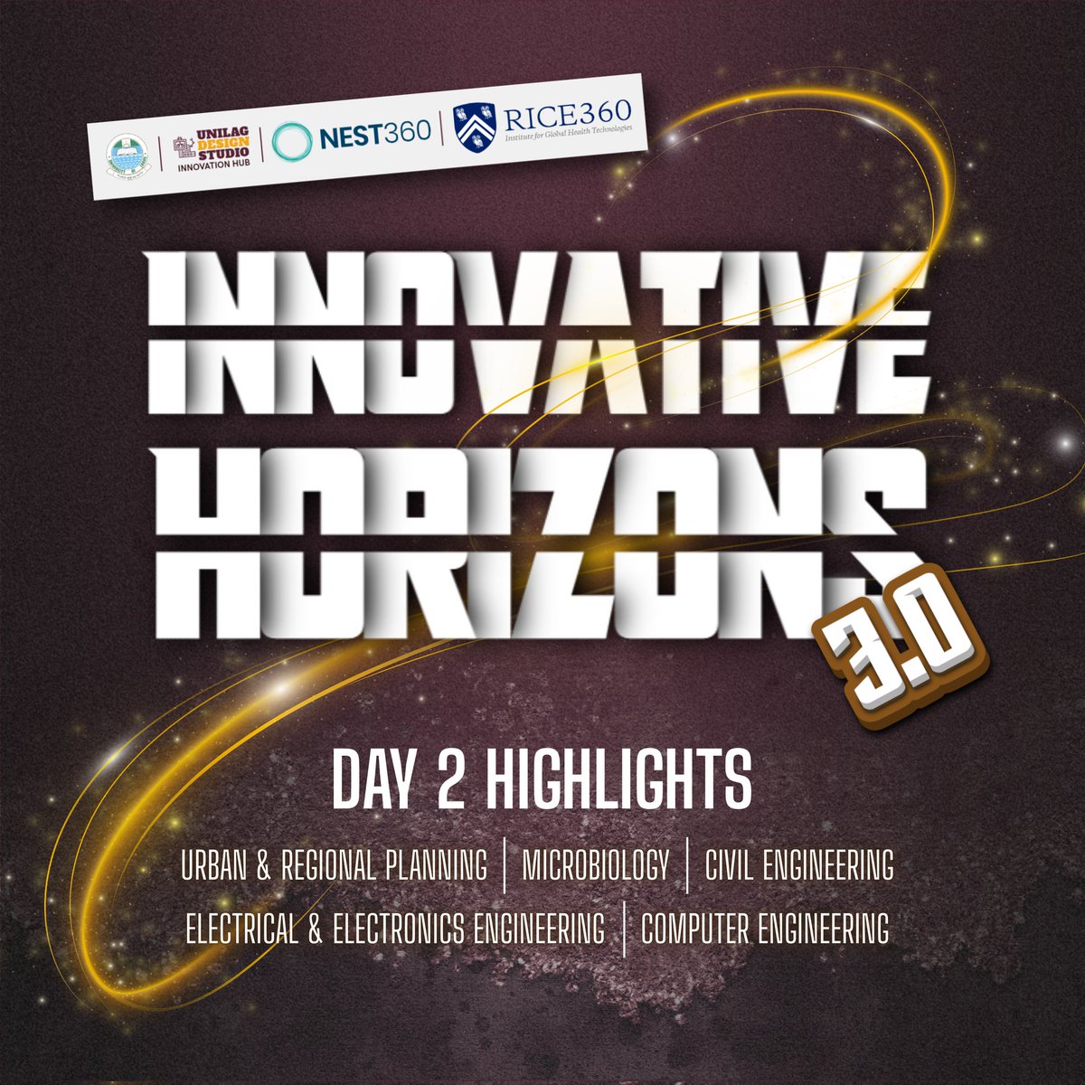 Unilag_Design's tweet photo. Innovation Horizon 3.0: Day 2
Prof. Ajibola &amp; Prof. Fashanu inspired students with insights on the Design Studio and its endless opportunities. 
We welcome 1st year students from Elect &amp; Elect, Microbiology, Computer Eng. and others.
#DesignStudio #FutureInnovators #ExpoVibes https://t.co/f8Fddyl9Py
