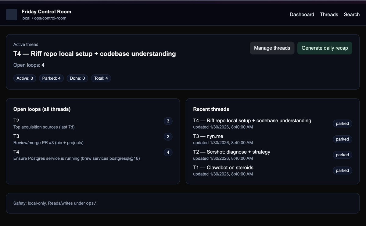 One problem, I was having. with my <a href="/openclaw/"></a> was conversation/topic branching, since it is a single threaded conversation. 
I'd given <a href="/openclaw/"></a> dude 'me time', when I go to work and when I am sleeping ( 10am-5pm, 12am - 6am) to improve the system and bunch of other things. 
It