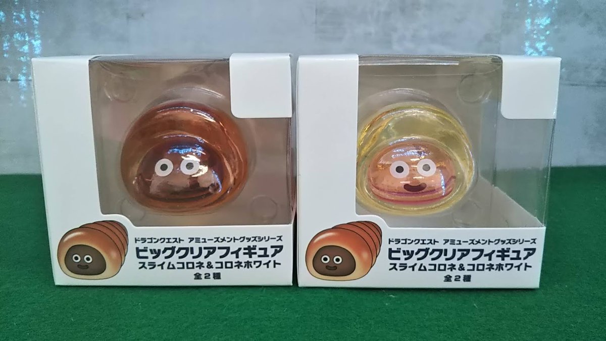 景品情報】 #ドラゴンクエスト AM ビッグクリアフィギュア スライム