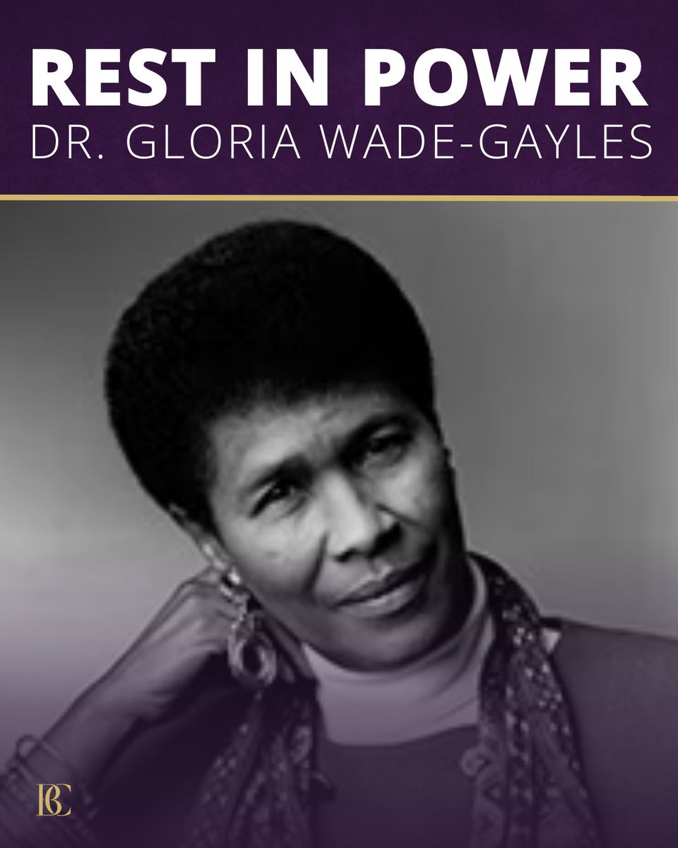 Dr. Gloria Wade-Gayles, a powerful voice for Black women in academia and activism, has died at 88. Raised in Jim Crow Memphis, she taught in college classrooms and on the frontlines during the Freedom Summer of 1964. She obtained a Ph.D, wrote several influential books and