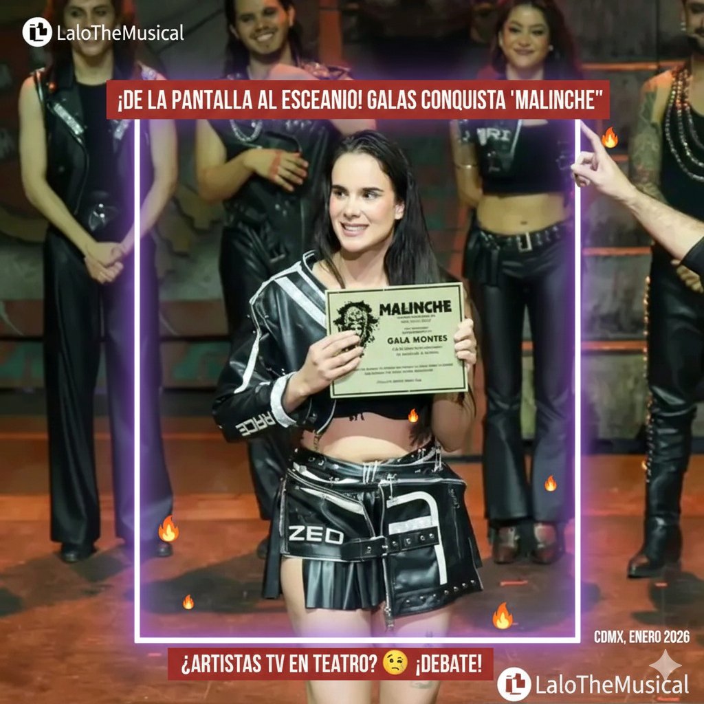LaloTheMusical's tweet image. 🔥 TRIUNFO MEXICANO: Gala Montes debuta con éxito en Malinche de Nacho Cano.
📍 Frontón México (24 y 25 de enero).
🎤 Gran potencia vocal y ovación de pie.
La producción española sigue consolidándose en CDMX con estrategias de casting  y 
​¿Es este el inicio de una nueva era ?