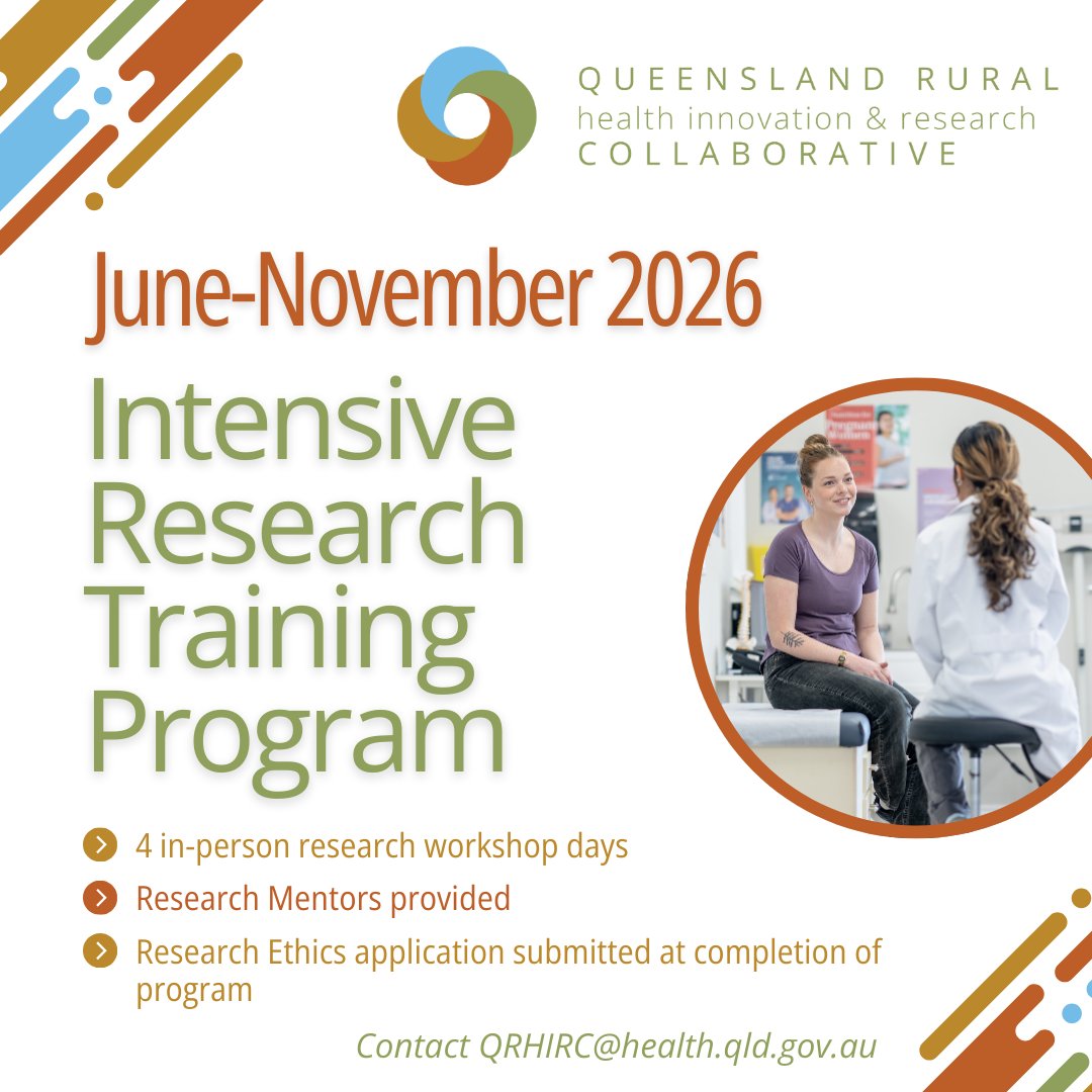QLD Rural Health Innovation & Research Collab tweet media