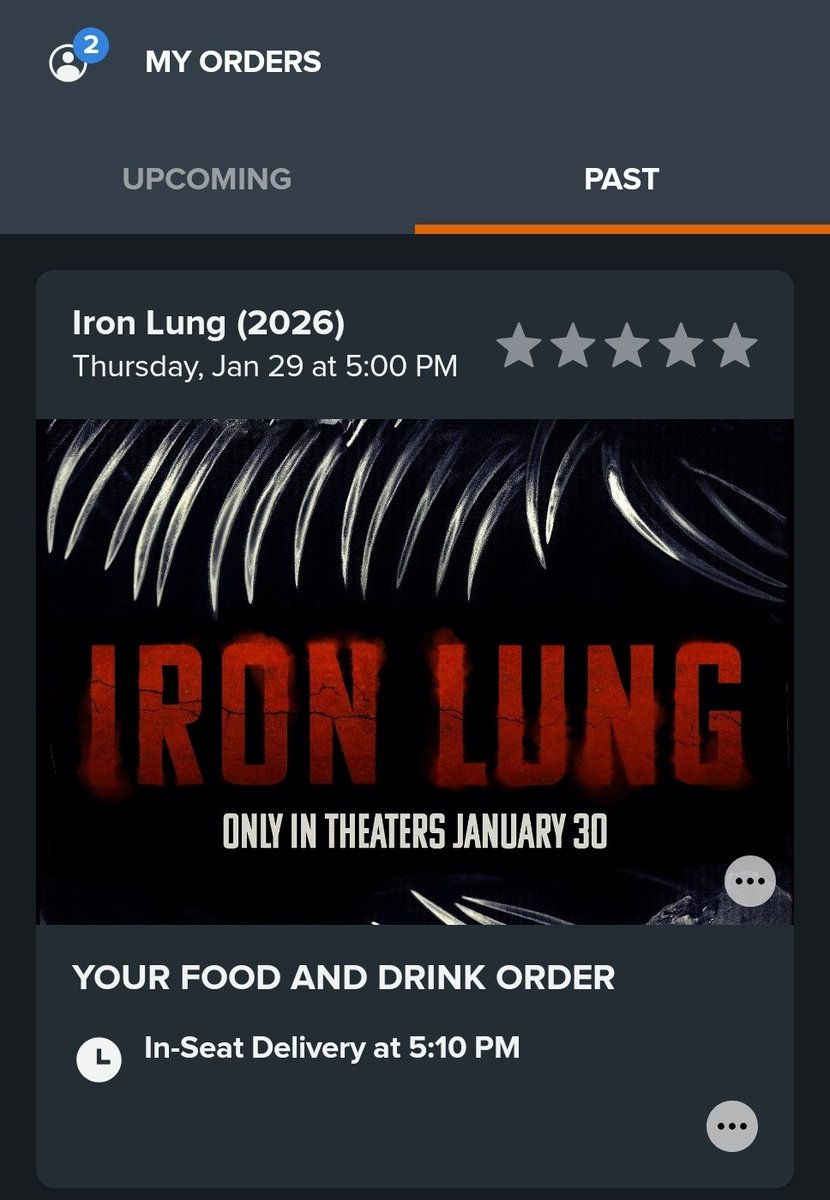 Kbake7594's tweet photo. A much needed date, and a very awesome movie. I had no idea what to expect and was still blown away. Would definitely watch again and want to play the game now. #IronLungMovie @markiplier @DUSKdev https://t.co/RlKiPMWtjI