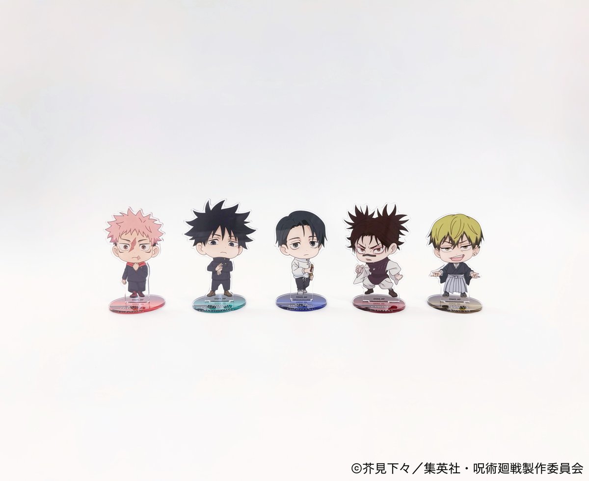 グッズ情報】 『呪術廻戦』虎杖悠仁、伏黒恵、乙骨憂太、脹相、禪院
