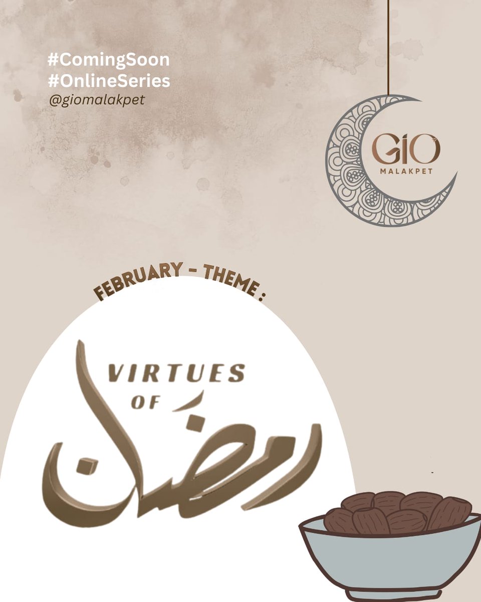 February brings a reminder of patience, purity, and purpose.
Virtues of Ramadan — an online series coming soon.

#VirtuesOfRamadan
#OnlineSeries #GIOMalakpet

<a href="/GIOHyderabad/">GIO Hyderabad City</a> <a href="/GIOTelangana/">GIO Telangana</a>