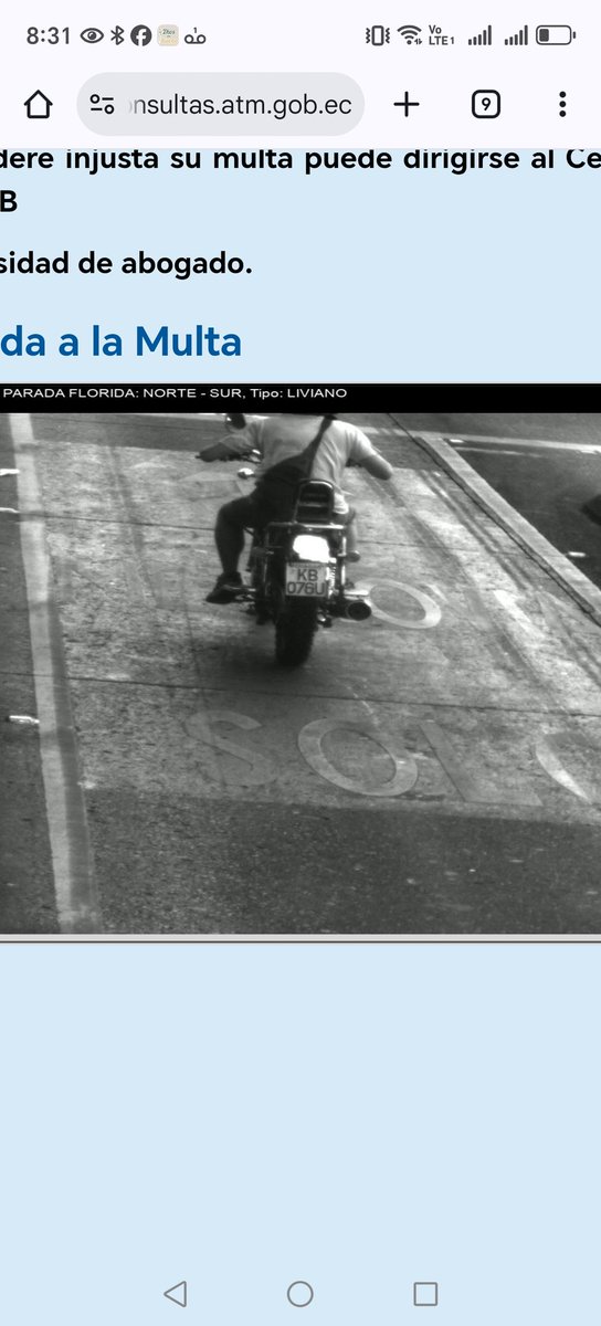 AndresCoronelEs's tweet photo. Reportó Moto que circula con placa reportada como robada con Placa KU076U  @PoliciaEcZona8 @ATM_Transito @CTEcuador @PoliciaEcuador https://t.co/rV0UlMJ65W