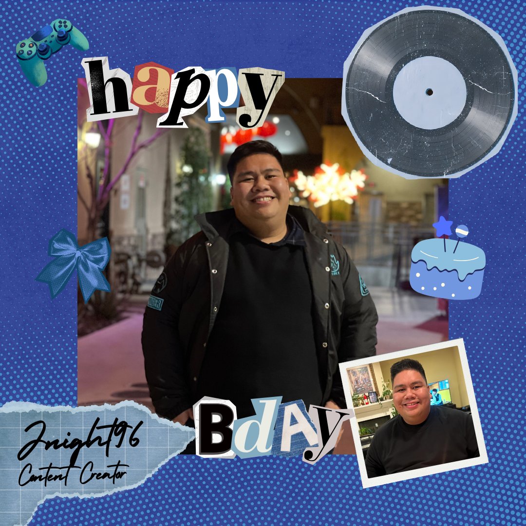 Kazo_Team's tweet photo. 🎉 Happy Birthday to our amazing content creator
@jnight96! 🎉

We’re so grateful to have you as part of Kazoku! Your creativity, enthusiasm, and the effort you put into everything you do truly help make our community what it is.

Wishing you a day full of good vibes, great food, and all the love you deserve. Hope this year brings you nothing but wins! 💙🧩