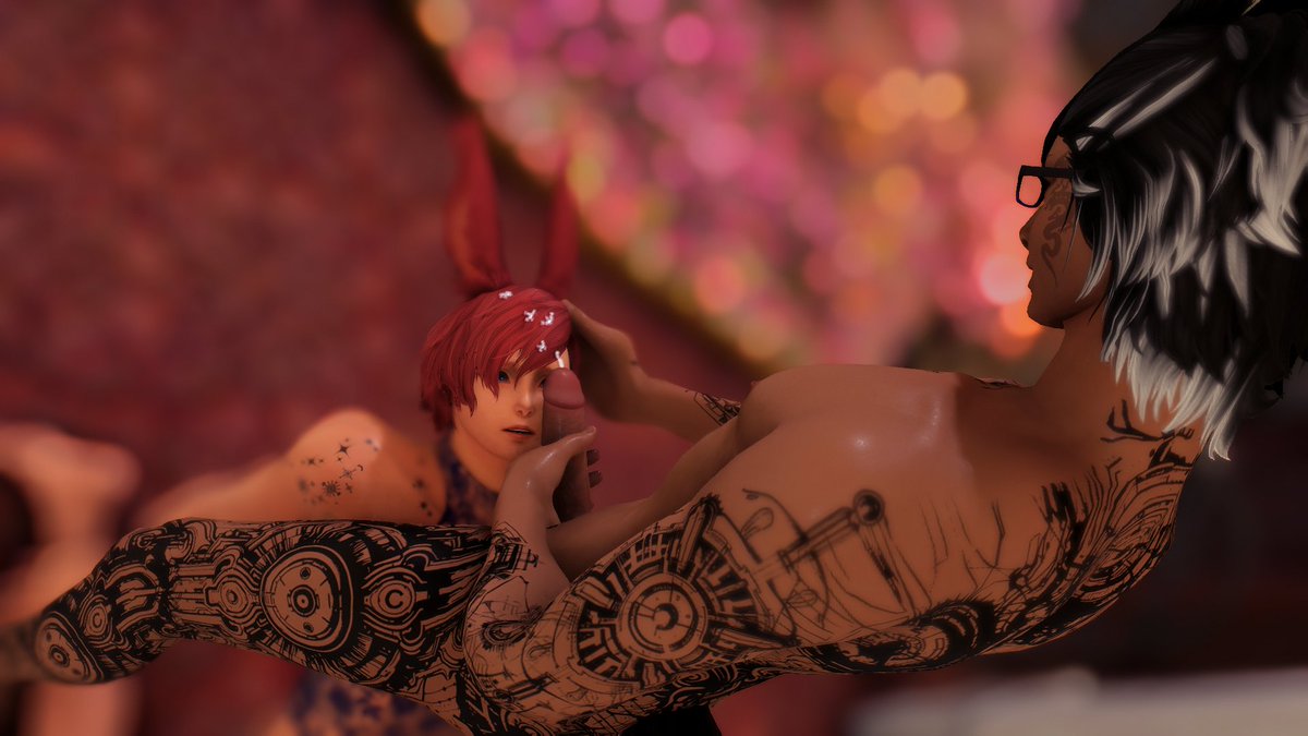 LeoAfterD's tweet photo. "What would Erenville think if he found you like this? On your knees and helpless under someone bigger and stronger. The next one isn't going on your face.~" with @kajaxeternal https://t.co/fO14NNFWsL