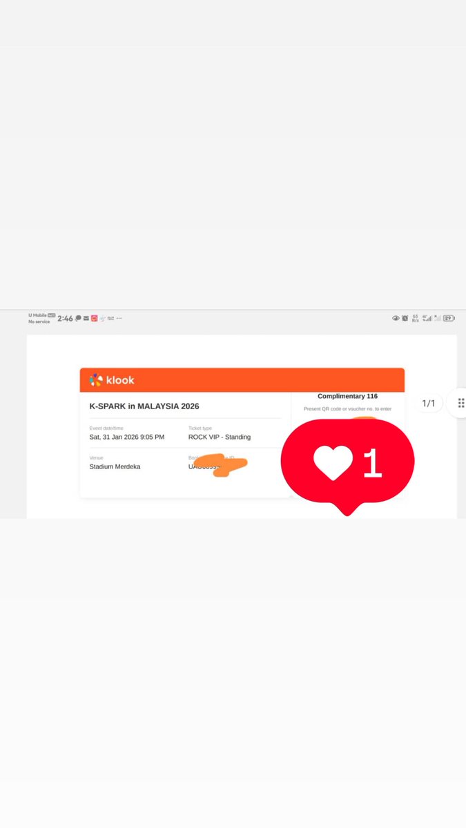 bnvgrs's tweet photo. Nak letgo ticket Gdragon and Dolla
31/01/2026
9.05pm https://t.co/Z7kZ0t0mTJ
